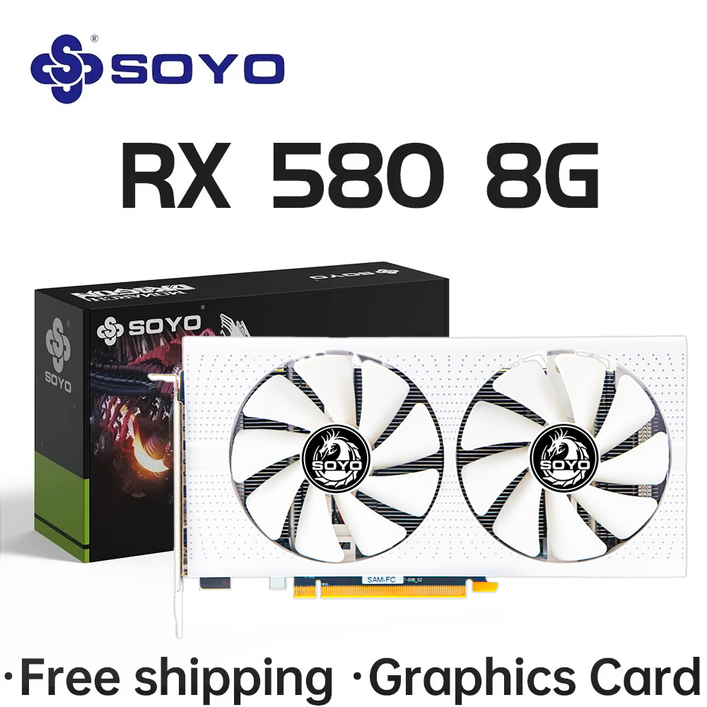 Rtx 3070 8Gb Graphics Card - Видеокарта SOYO AMD Radeon RX580 8
