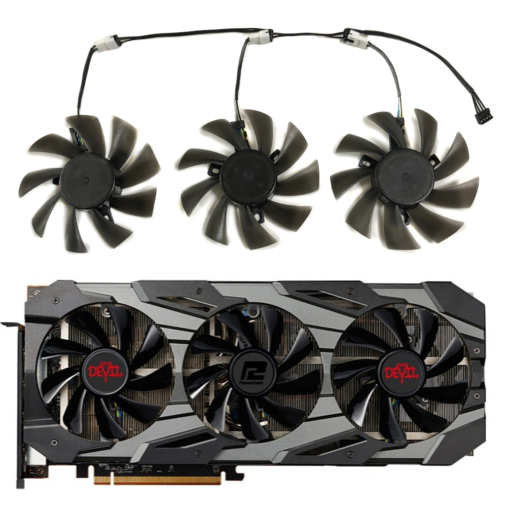 3 шт./компл. DIY T 129215 BU,  – обзор и цена Rx 5700 Xt 8Gb Video Card