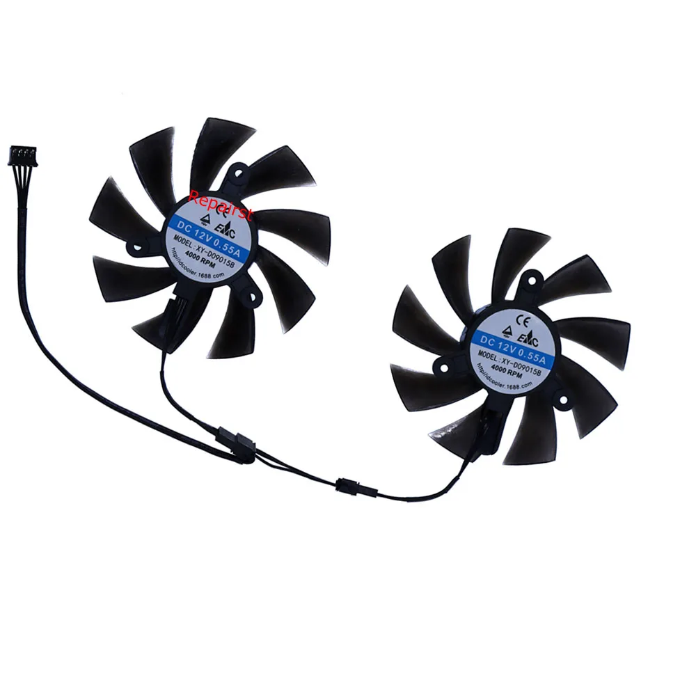 2 шт./комплект, вентилятор для – обзор и цена Rx 580 8Gb 2048Sp Gpu